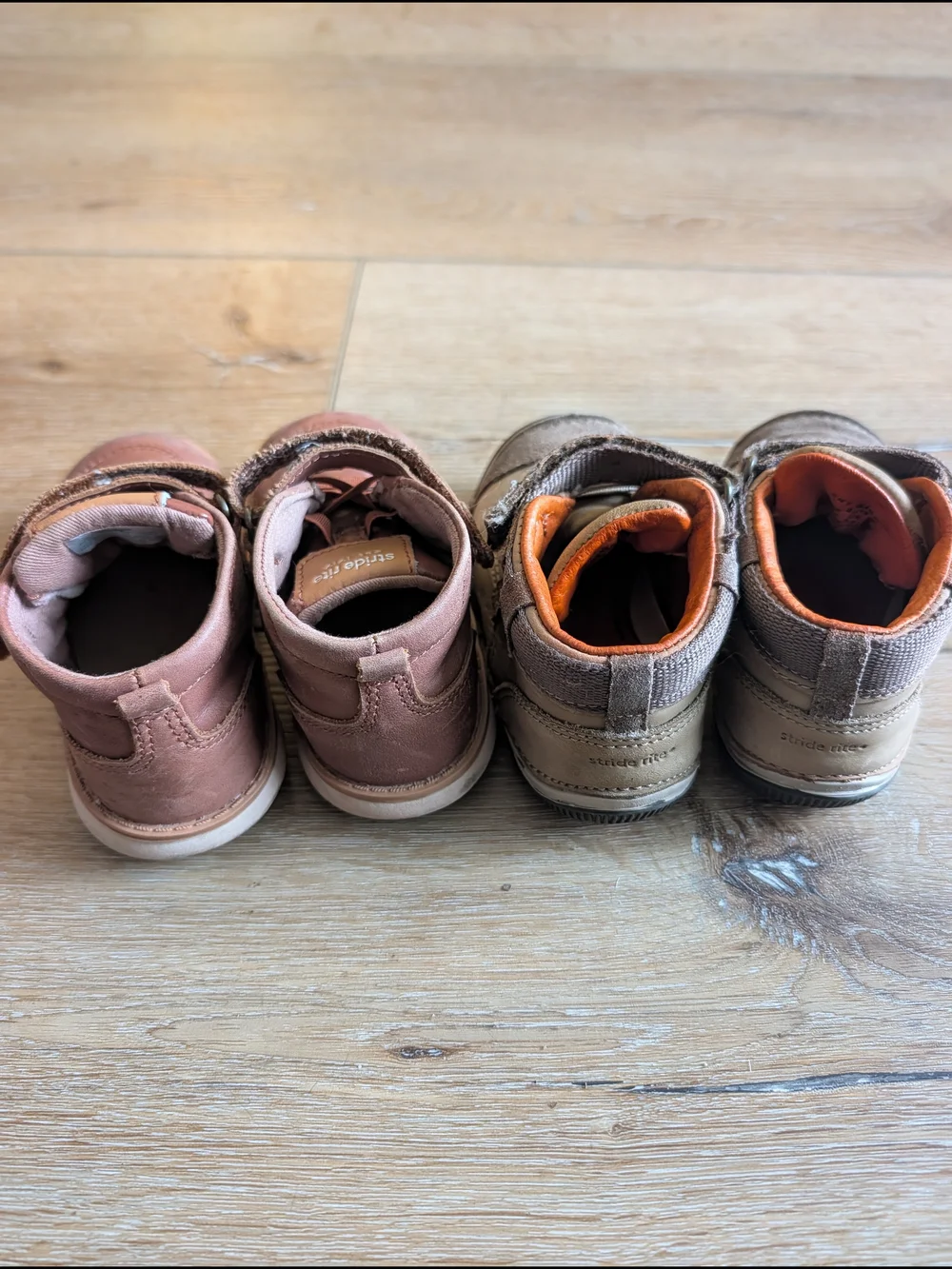 Stride Rite Toddler Brown Leather Boots